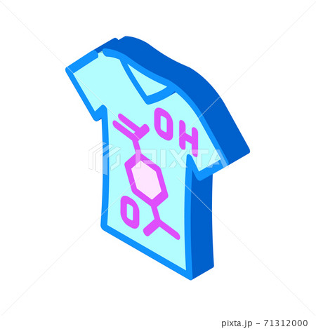 waterproof fabric t-shirt isometric icon vector illustration waterproof fabric t-shirt isometric icon vector illustration 71312000