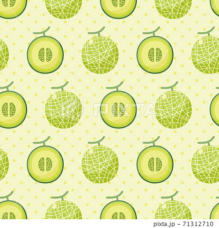 メロン シームレス パターン メロン シームレス パターン 71312710