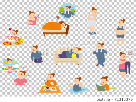 豐滿女人的健康與生活 71313379