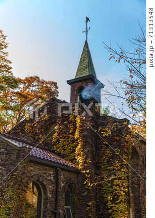 紅葉と禄山美術館 紅葉と禄山美術館 71313548