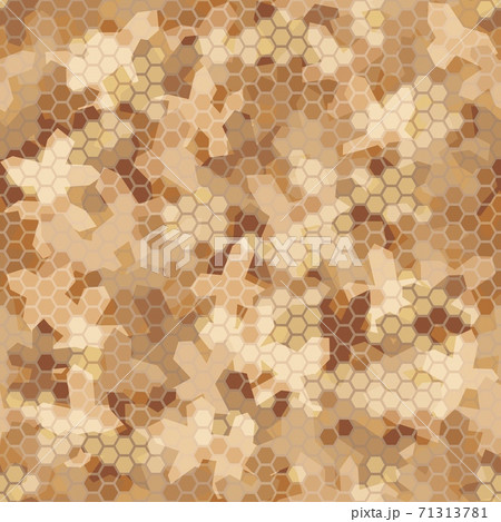 Texture military camouflage seamless pattern....のイラスト素材 [71313781] - PIXTA