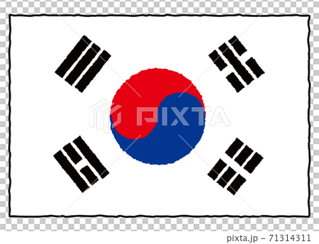 Korean flag 71314311