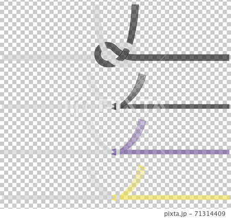 葬式　水引　お悔みのセット 71314409