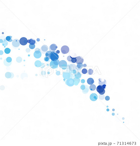 Bubbles Circle Dots Unique Blue Bright Vector Background Bubbles Circle Dots Unique Blue Bright Vector Background 71314673