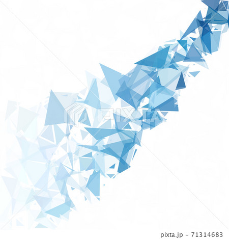 Blue Break Mosaic Background, Creative Design Templates 71314683