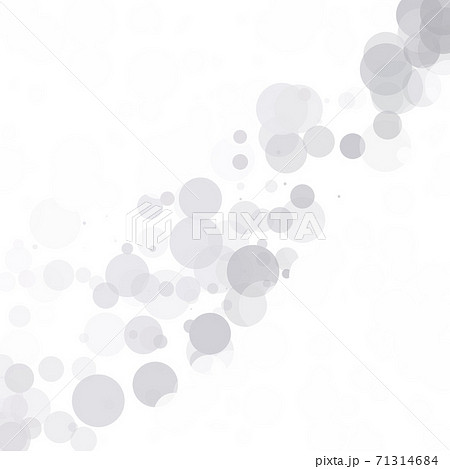 Bubbles Unique Gray White Bright Vector Background 71314684