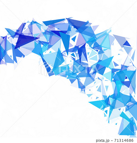 Blue Break Mosaic Background, Creative Design Templates 71314686