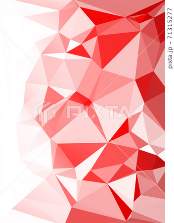 Red Polygonal Mosaic Background, Creative Design Templates 71315277