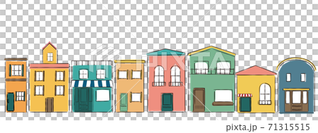 Buildings like the streets of Paris 71315515