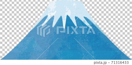 元旦新年富士山水彩插圖素材 元旦新年富士山水彩插圖素材 71316433