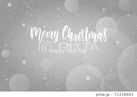 Greeting card with Merry Christmas calligraphy text 71316603
