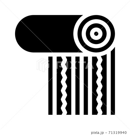 wallpapering renovation glyph icon vector illustration isolated 71319940