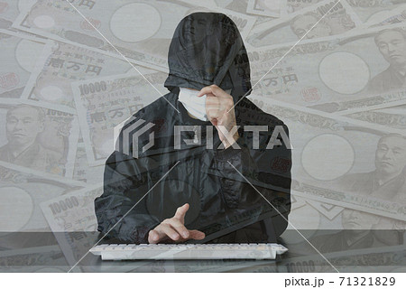 金と犯罪者イメージ 金と犯罪者イメージ 71321829