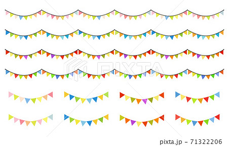 ガーランド　セット　ライン素材 71322206