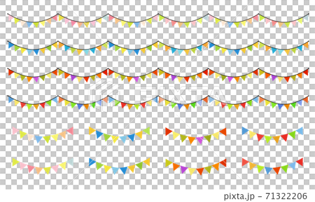 ガーランド　セット　ライン素材 71322206