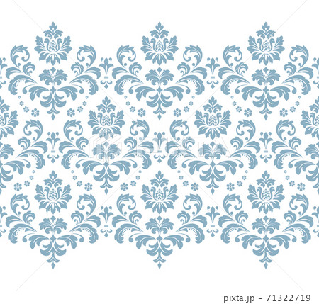 Floral pattern. Vintage wallpaper in the Baroque style. Floral pattern. Vintage wallpaper in the Baroque style. 71322719