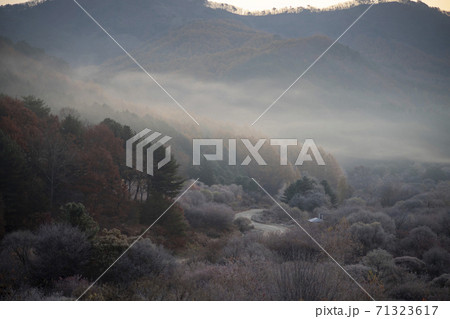 麟蹄郡 風景 夜明け 71323617