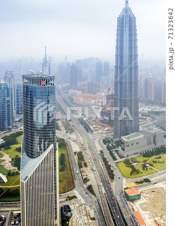 2006年の上海・浦東地区 ジンマオタワー・中銀大廈・世紀大道 Pudong, Shanghai 71323642