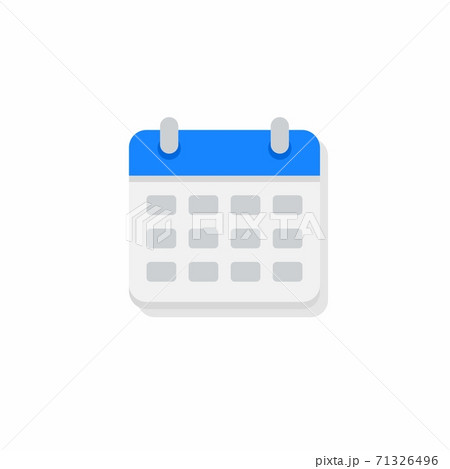 Calendar - Shadow icon vector isolated. Calendar - Shadow icon vector isolated. 71326496
