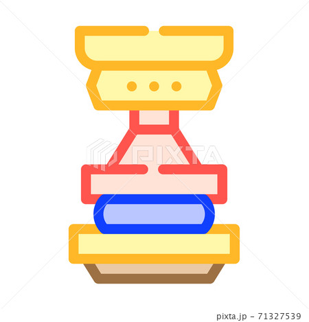 press equipment color icon vector isolated illustration press equipment color icon vector isolated illustration 71327539