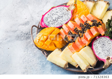 Assortment of Tropical Fruits Assortment of Tropical Fruits 71328363