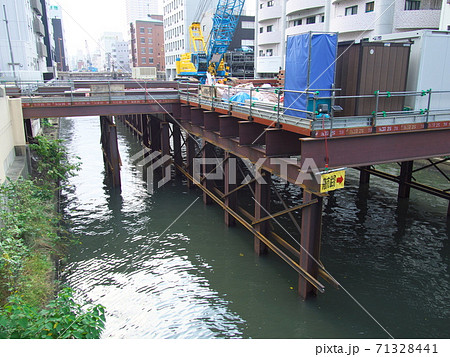 構台・桟橋（河川工事） 71328441