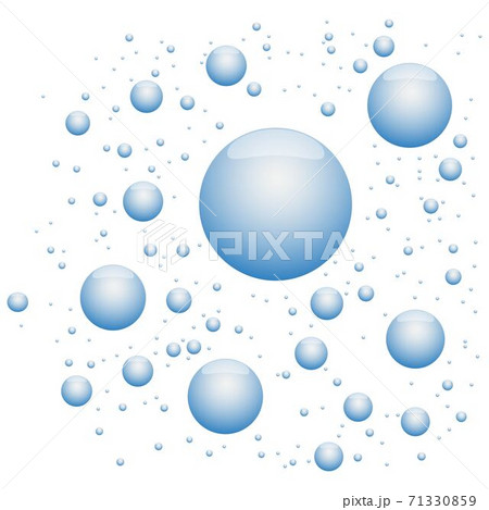Bubbles underwater vector illustration 71330859