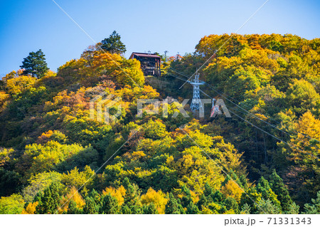 (山梨県)河口湖 富士山パノラマロープウェイ 天上山 (山梨県)河口湖 富士山パノラマロープウェイ 天上山 71331343