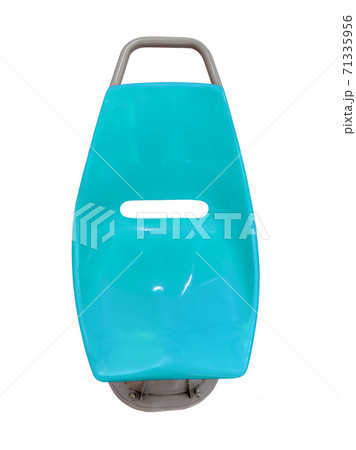 Old plastic sitting place for the tram. The passengers seat from dyed-through glass laminate. Old plastic sitting place for the tram. The passengers seat from dyed-through glass laminate. 71335956