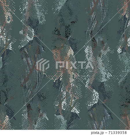 Abstract colorful snake skin ornament. Animal seamless pattern Abstract colorful snake skin ornament. Animal seamless pattern 71339358