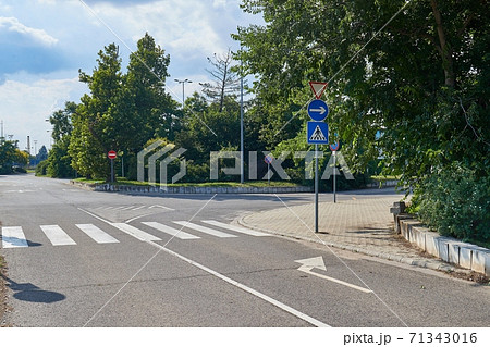 Crossing for pedestrians Crossing for pedestrians 71343016