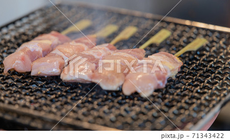 名古屋コーチン（地鶏）の焼鳥とつくね 71343422