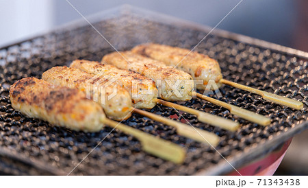 名古屋コーチン（地鶏）の焼鳥とつくね 71343438