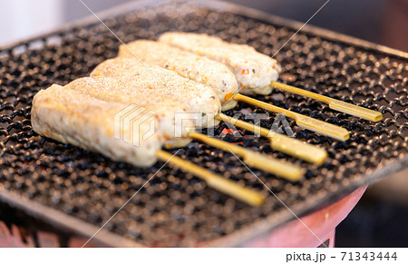 名古屋コーチン(地鶏)の焼鳥とつくね 名古屋コーチン(地鶏)の焼鳥とつくね 71343444