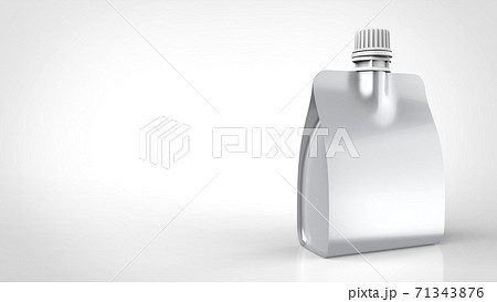 Spout pouch right 3d rendering Spout pouch right 3d rendering 71343876