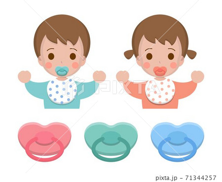 赤ちゃん ベビー 赤ん坊のイラスト素材