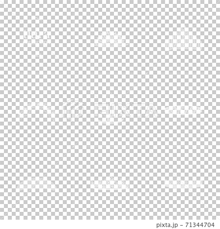 ティアラのコレクション3　線画イラスト_ホワイト 71344704