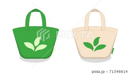 袋 ザック 買い物袋のイラスト素材