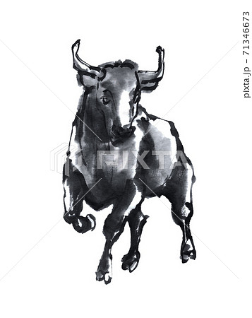 牛のイラスト素材 [71346673] - PIXTA