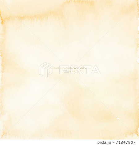 水彩画 フレーム 筆 71347907