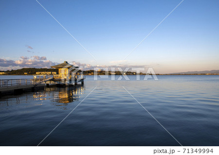 片山津温泉の浮御堂 71349994