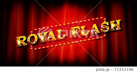 Royal Flush. Illustration 71353196