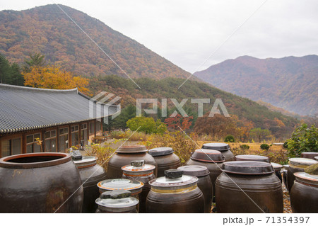 槐山郡 寺院 紅葉 71354397