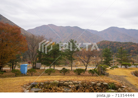 槐山郡 紅葉 秋 71354444