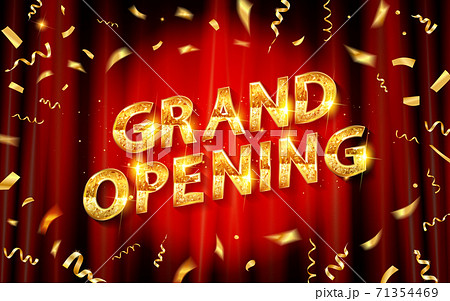 Grand opening banner 71354469