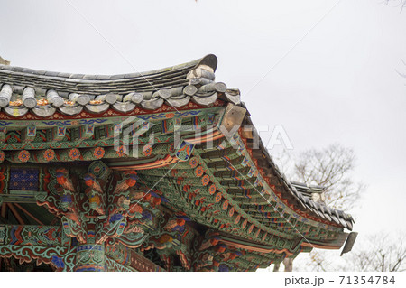 槐山郡 寺院 秋 71354784