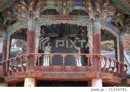 槐山郡 寺院 秋 71354791