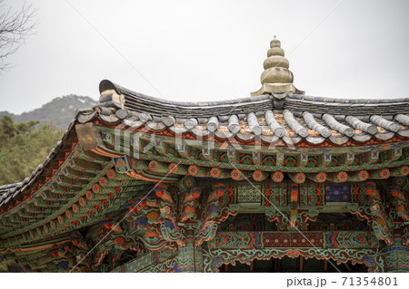 槐山郡 寺院 秋 71354801
