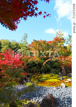 京都市右京区の宝厳院・天龍寺の風景(世界遺産)、京都、お寺、秋、歴史【11月】 京都市右京区の宝厳院・天龍寺の風景(世界遺産)、京都、お寺、秋、歴史【11月】 71355408