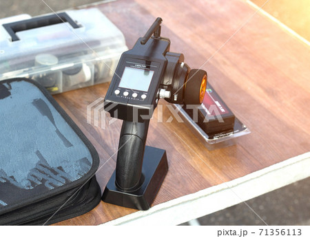 Remote control from cars on radio control, hobby, close-up Remote control from cars on radio control, hobby, close-up 71356113
